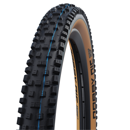 Neumático SCHWALBE NOBBY NIC 27.5x2.40 ADDIX SPEEDGRIP SUPERGROUND Tubeless Ready Flexible Negro/Marrón