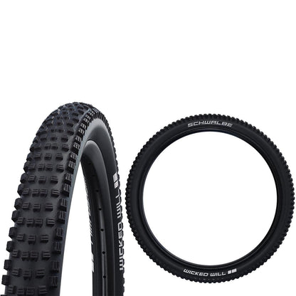 Neumático SCHWALBE WICKED WILL 29x2.60 ADDIX PERFORMANCE TubeType Flexible Negro