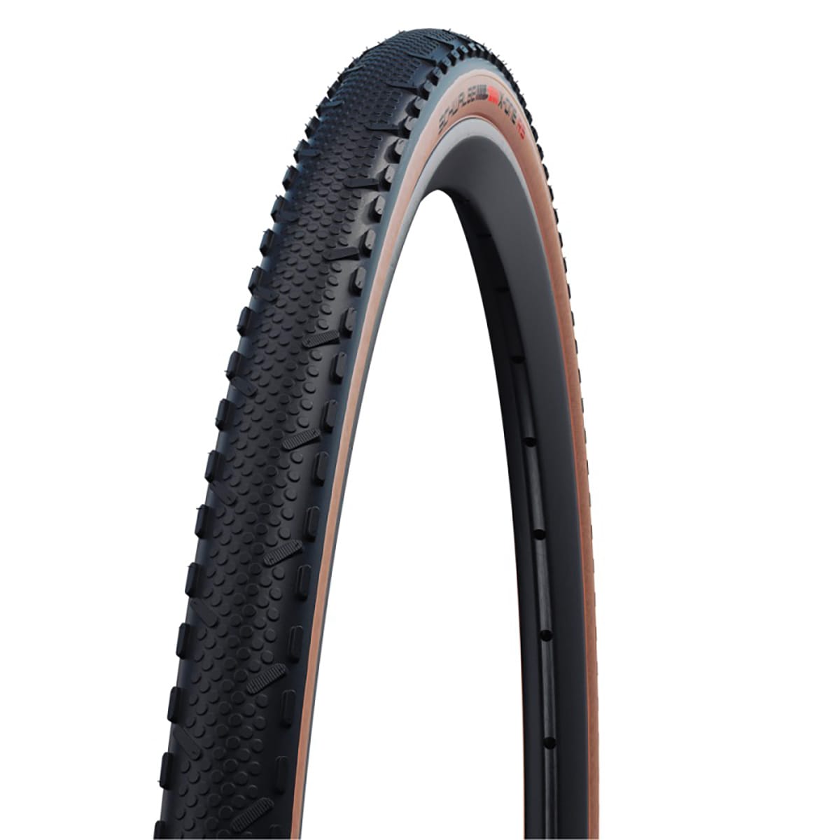 Neumático SCHWALBE X-ONE RS ADDIX Race Super Race V-Guard 700x33c Tubeless Ready Beige