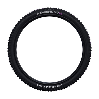 Neumático SCHWALBE TACKY CHAN 27.5x2.40 Super Downhill Addix Ultra Soft Tubeless Ready Flexible Negro