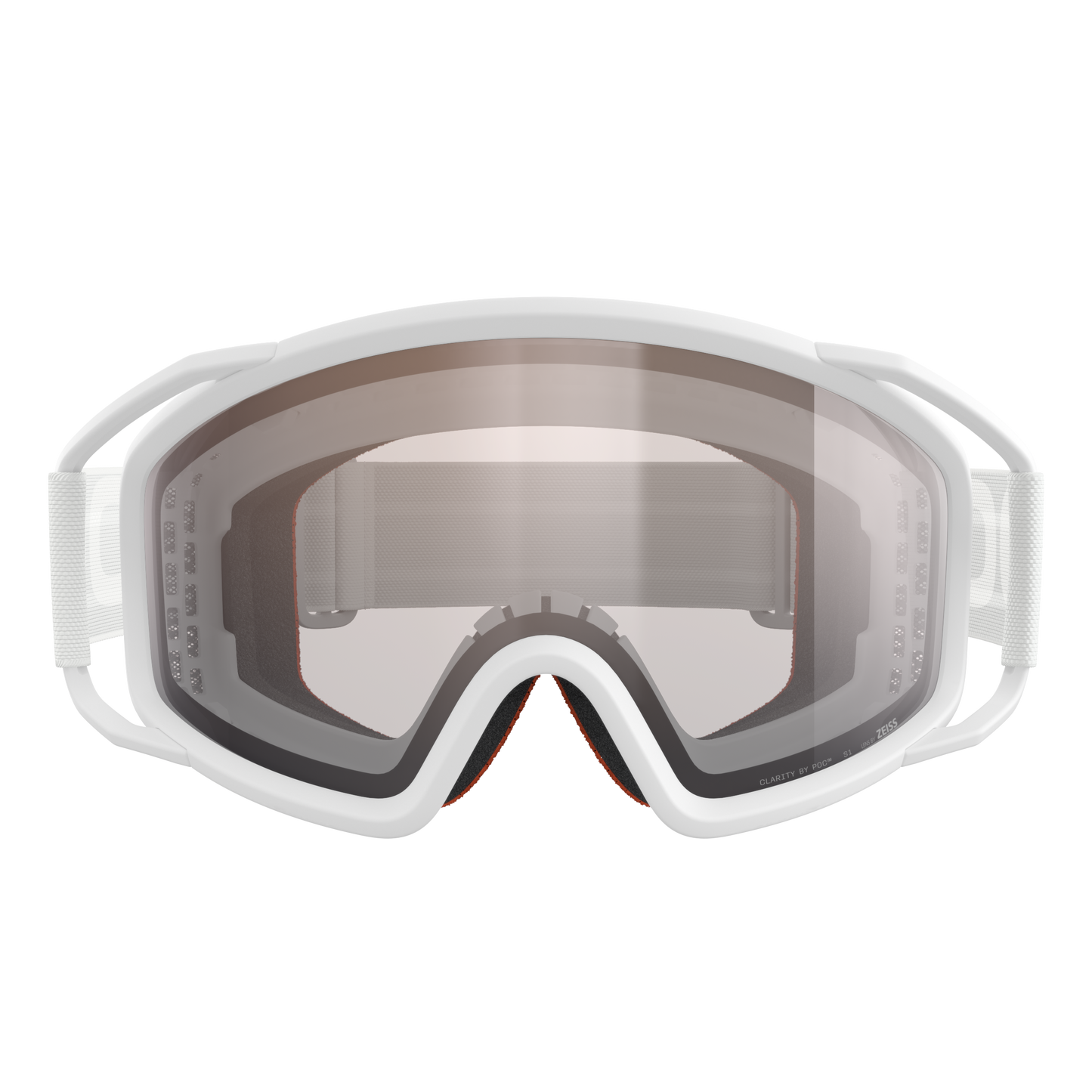 Máscara POC ZYGON White Clarity Trail/Cloudy Brown