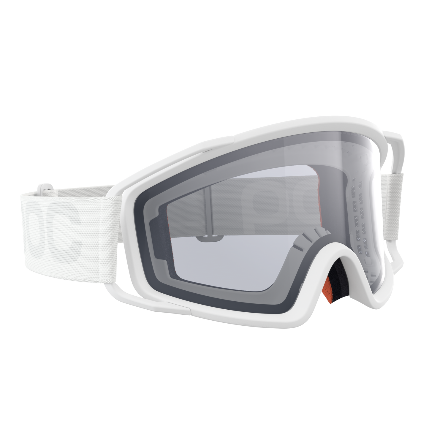 Máscara POC ZYGON White Clarity Screen Universal Cloudy Grey