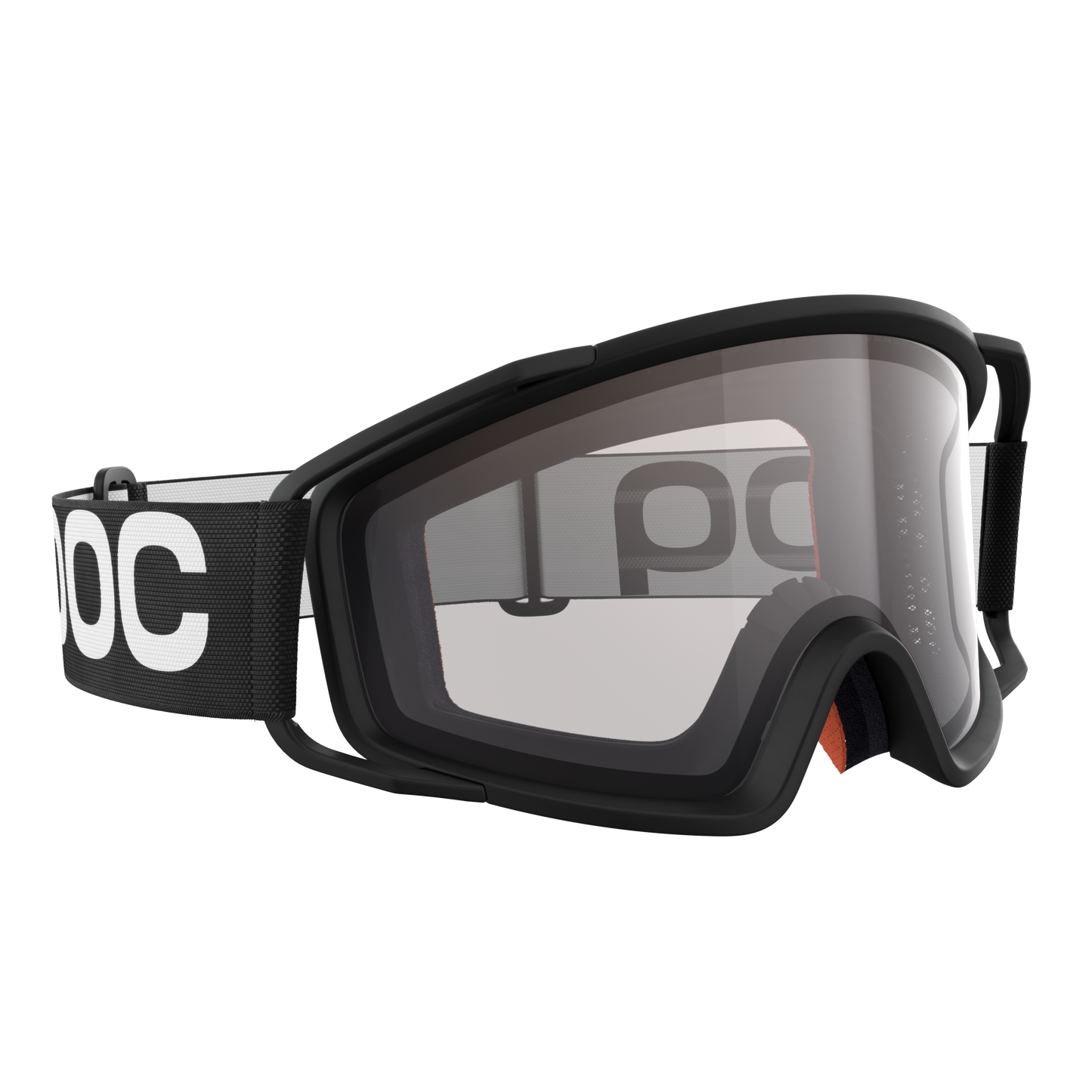 Máscara POC ZYGON Negro Clarity Trail Pantalla Marrón Nublado