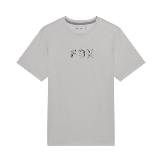 Camiseta FOX SLOWBURN DRI-RELEASE Manga Corta Gris Claro