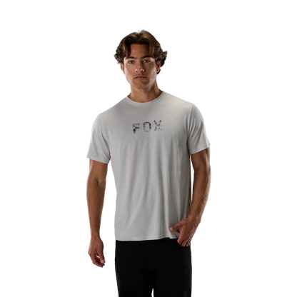 Camiseta FOX SLOWBURN DRI-RELEASE Manga Corta Gris Claro