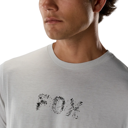 Camiseta FOX SLOWBURN DRI-RELEASE Manga Corta Gris Claro