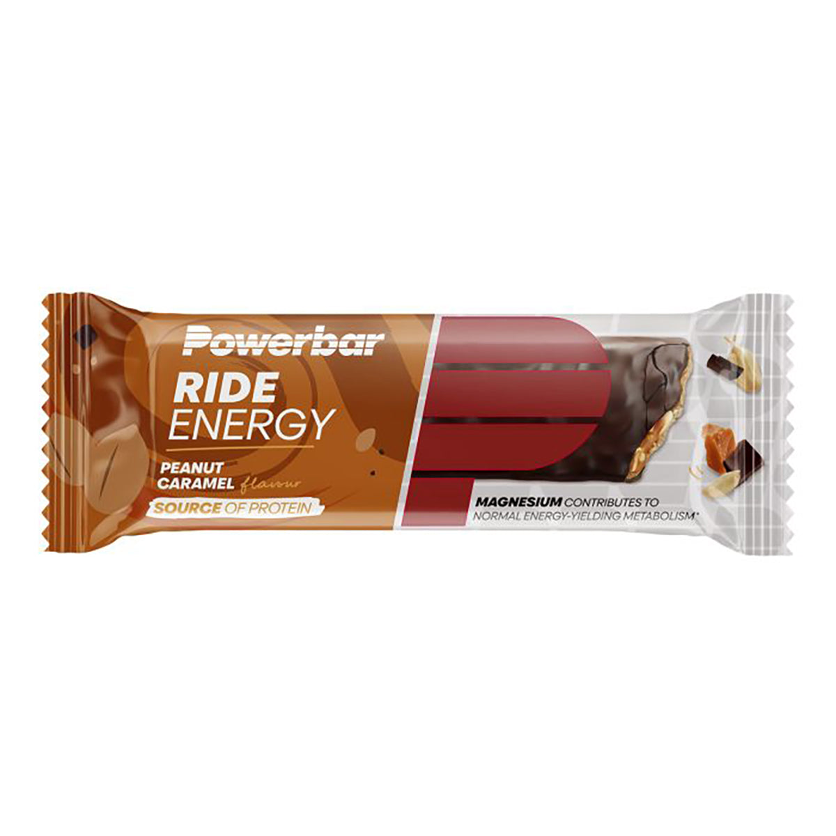 POWERBAR RIDE Barrita energética (55 g) Cacahuete Caramelo