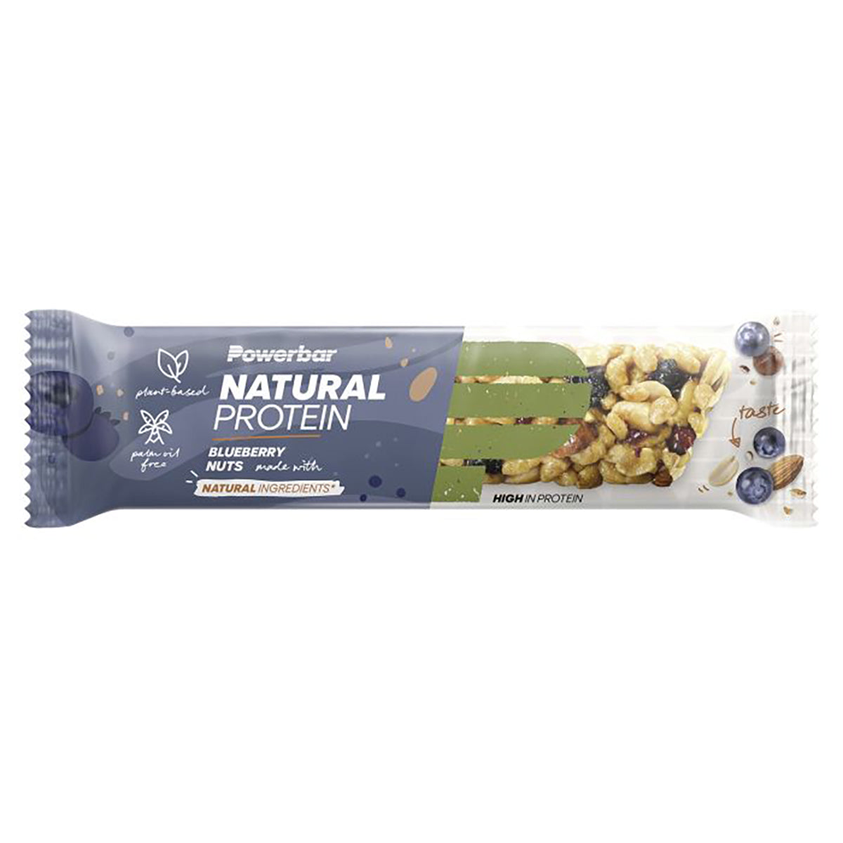 POWERBAR BARRA DE PROTEÍNAS NATURALES (40g) Arándano Nuez