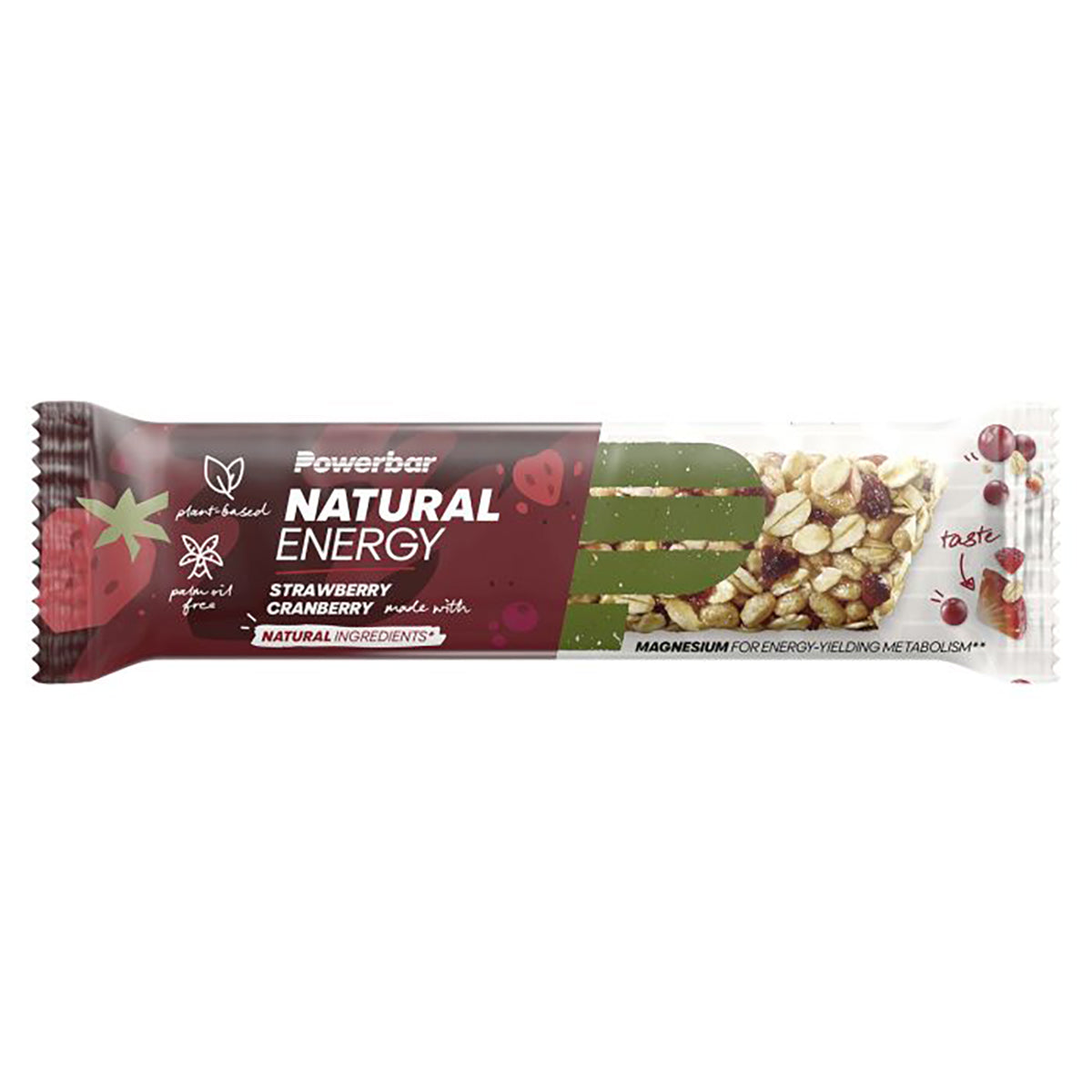 POWERBAR BARRA ENERGÉTICA NATURAL (40 g) Fresa Arándano