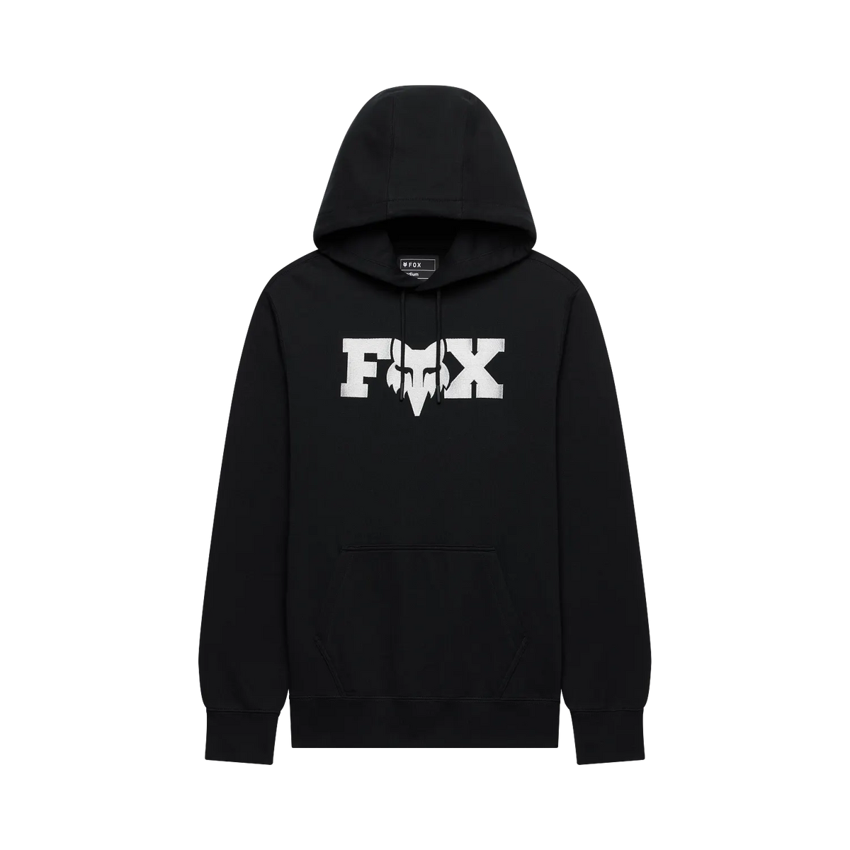 Sudadera con capucha FOX F HEAD X FLEECE negra