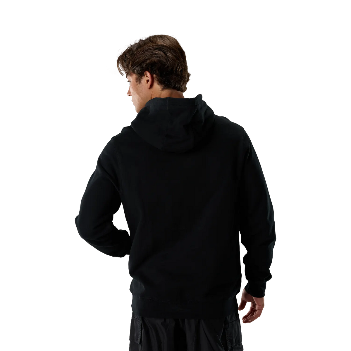 Sudadera con capucha FOX F HEAD X FLEECE negra