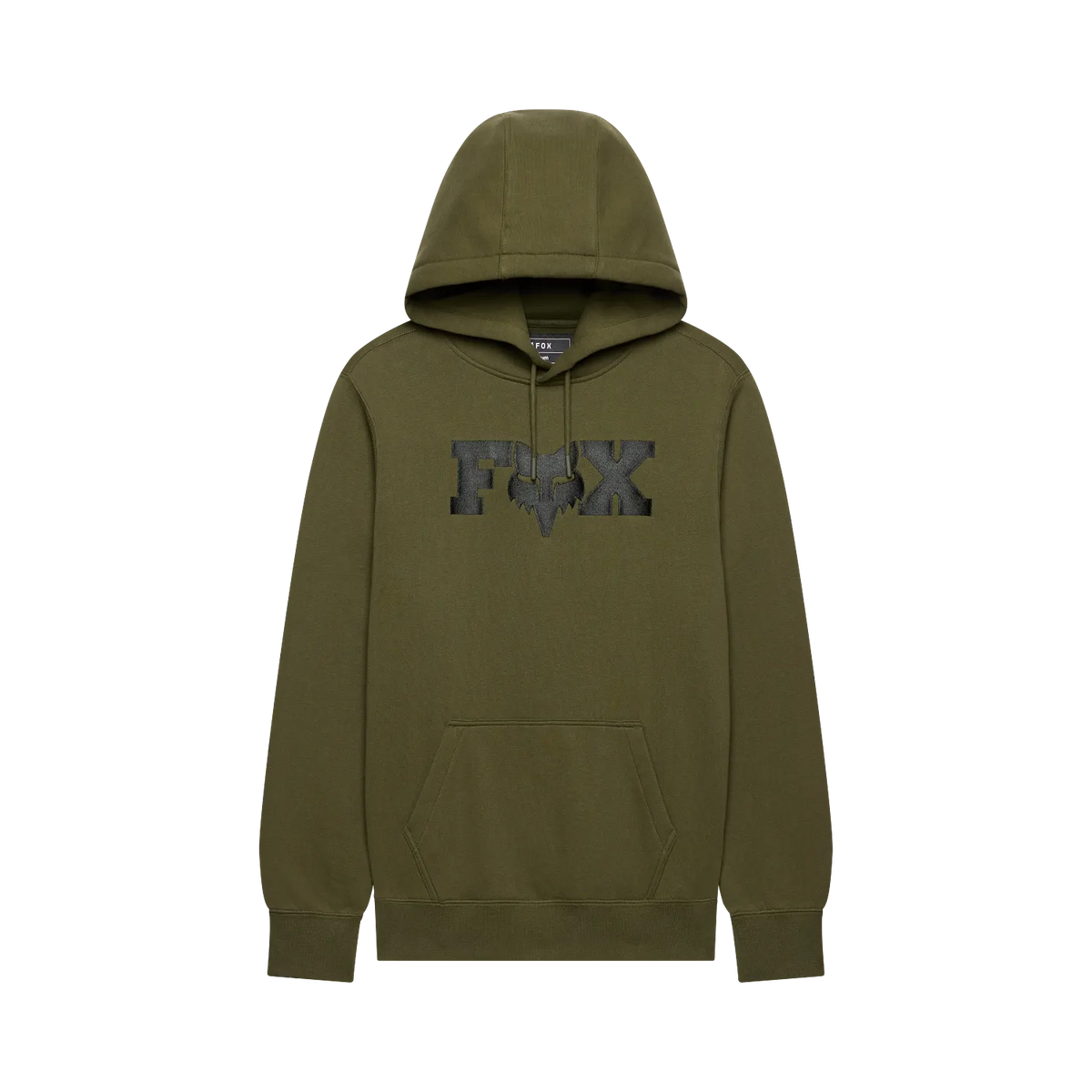 Sudadera con capucha FOX F HEAD X FLEECE verde