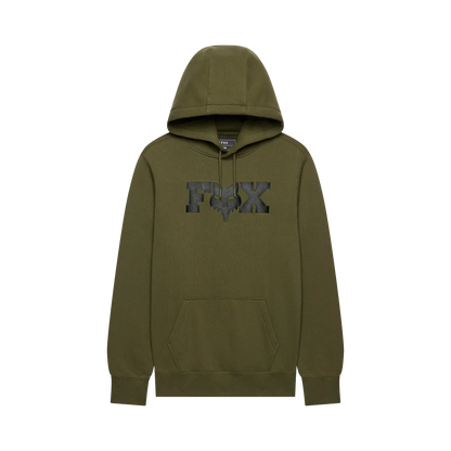 Sudadera con capucha FOX F HEAD X FLEECE verde
