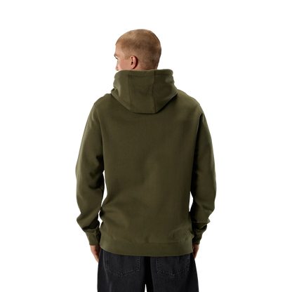 Sudadera con capucha FOX F HEAD X FLEECE verde
