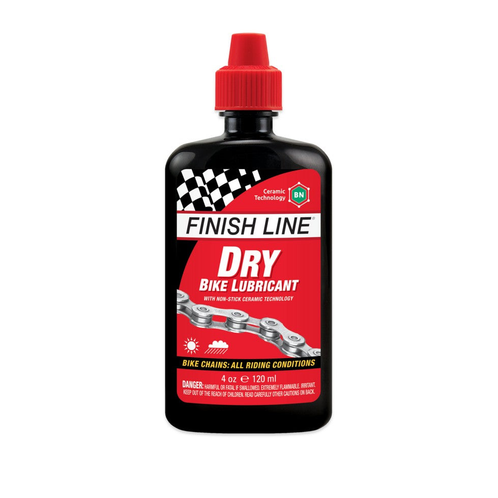 Lubricante para Cadena FINISH LINE DRY LUBE Teflon - Todas las Condiciones (120 ml)
