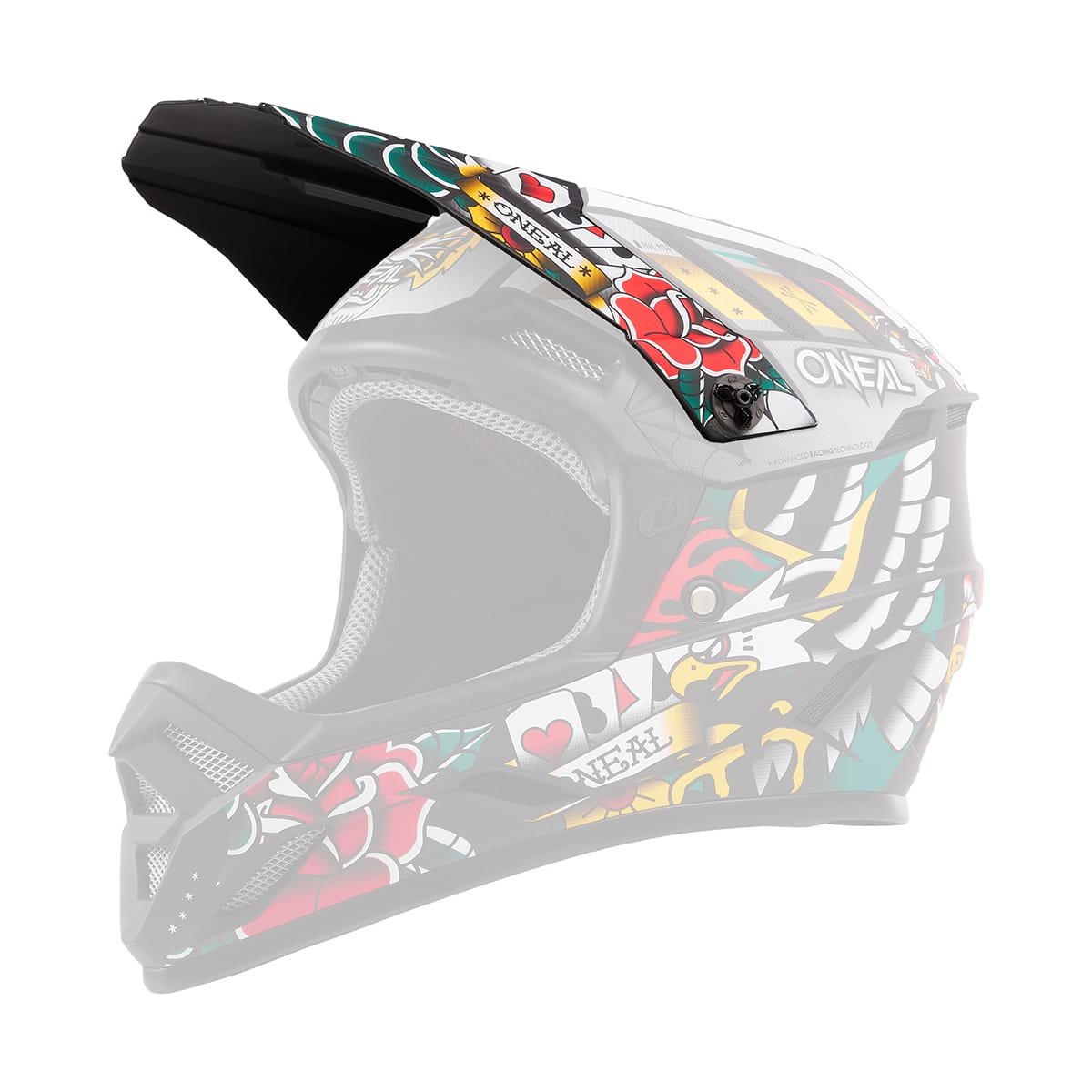 Casco MTB O'NEAL BACKFLIP INKED Multicolor