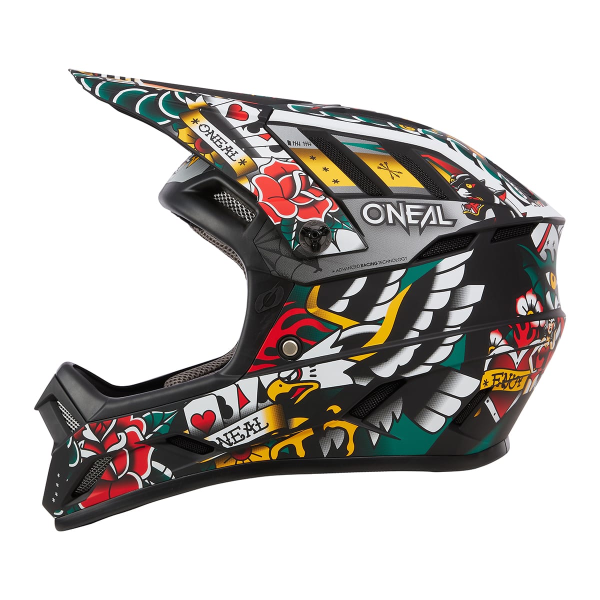 Casco MTB O'NEAL BACKFLIP INKED Multicolor