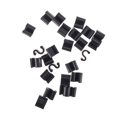 S-Clips MAGURA para Guiado de Cables Eléctricos en Latiguillos de Frenos (x25)