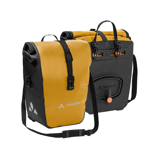 Par de bolsas portaequipajes VAUDE AQUA FRONT 28 L Amarillo Mostaza