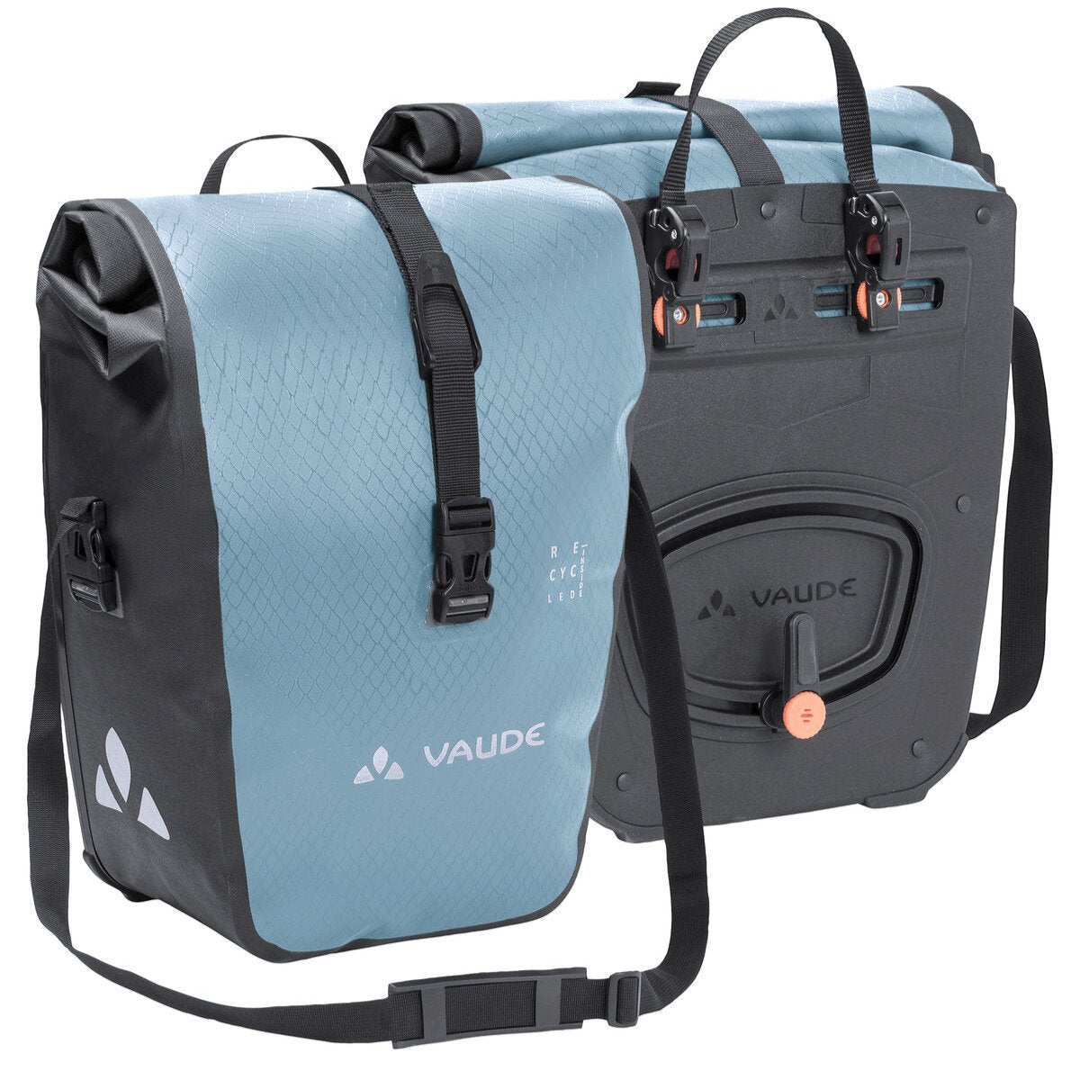 Par de bolsas portaequipajes VAUDE AQUA FRONT 28 L Azul Nórdico