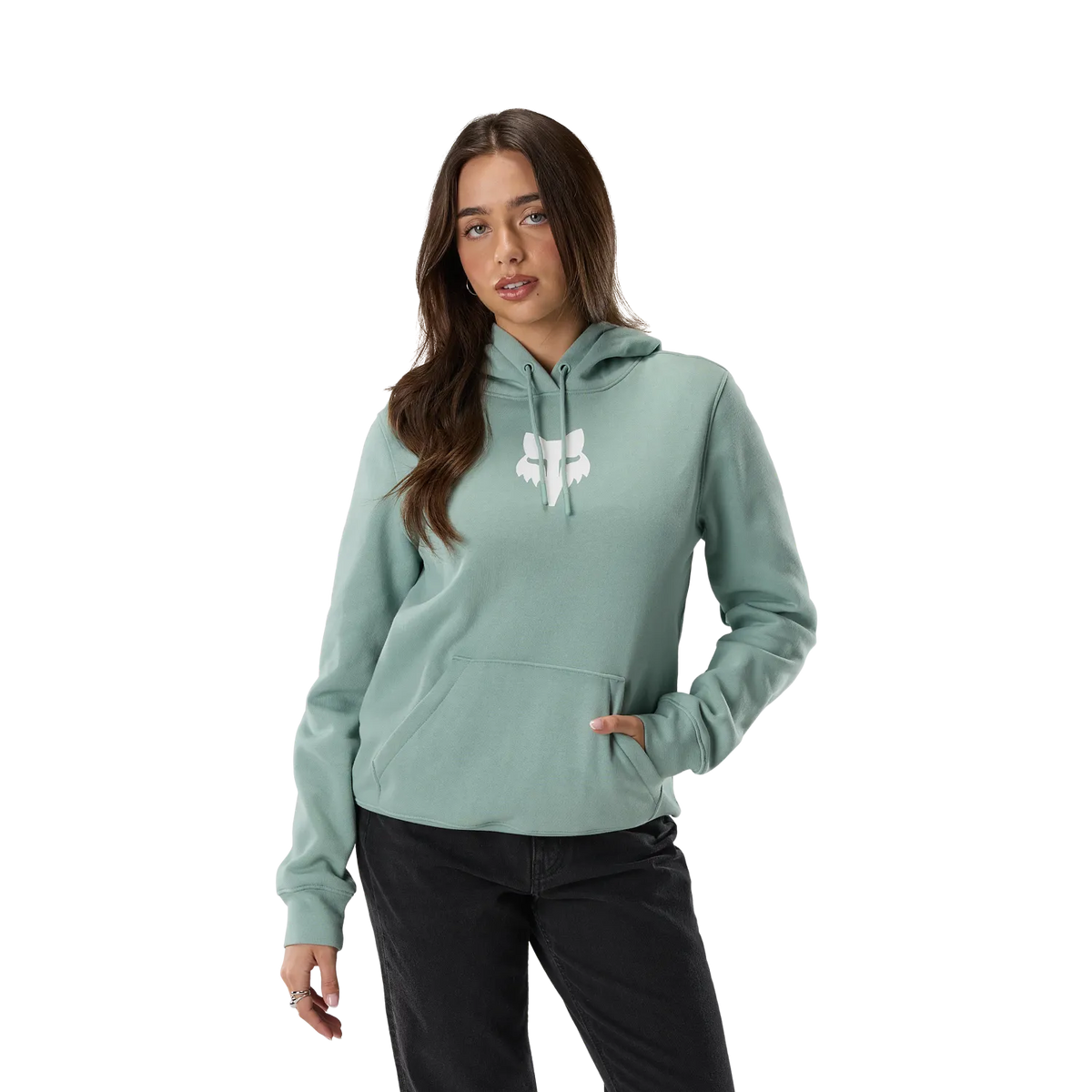 Sudadera con capucha FOX HEAD de mujer azul