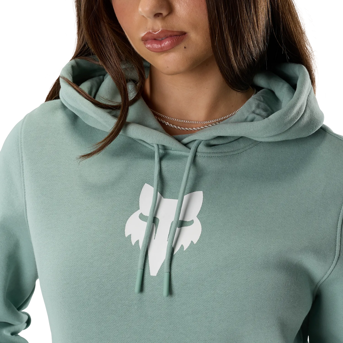 Sudadera con capucha FOX HEAD de mujer azul