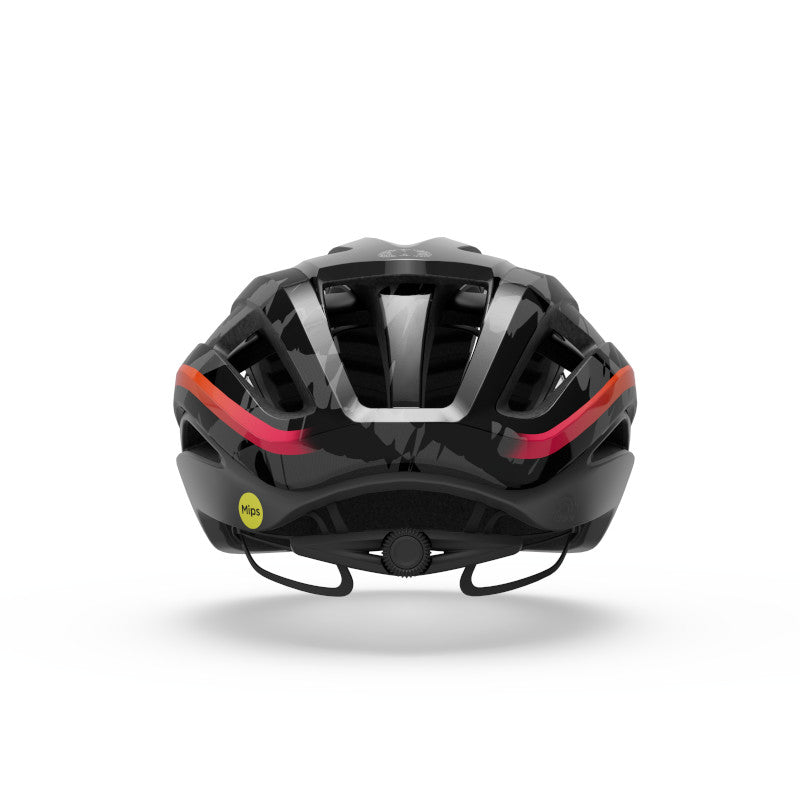 Casco de carretera GIRO ARIES MIPS SPHERICAL SUNSET Negro/Naranja