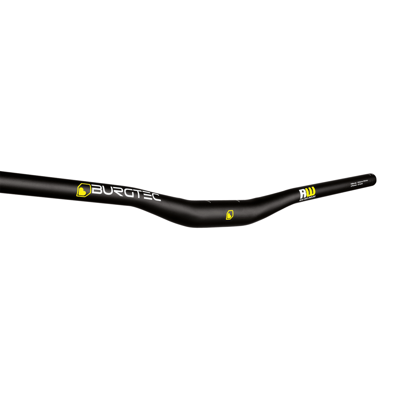 BURGTEC RIDE WIDE ENDURO Rise 22.5mm 800mm Manillar negro