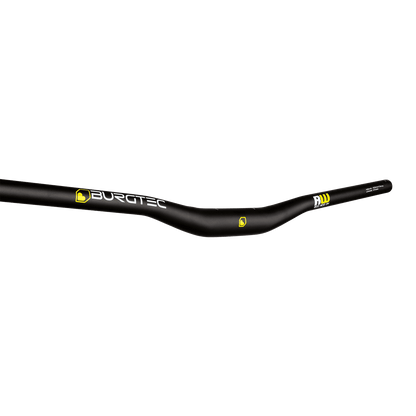 Manillar BURGTEC RIDE WIDE DH Rise 22.5mm 800mm Negro