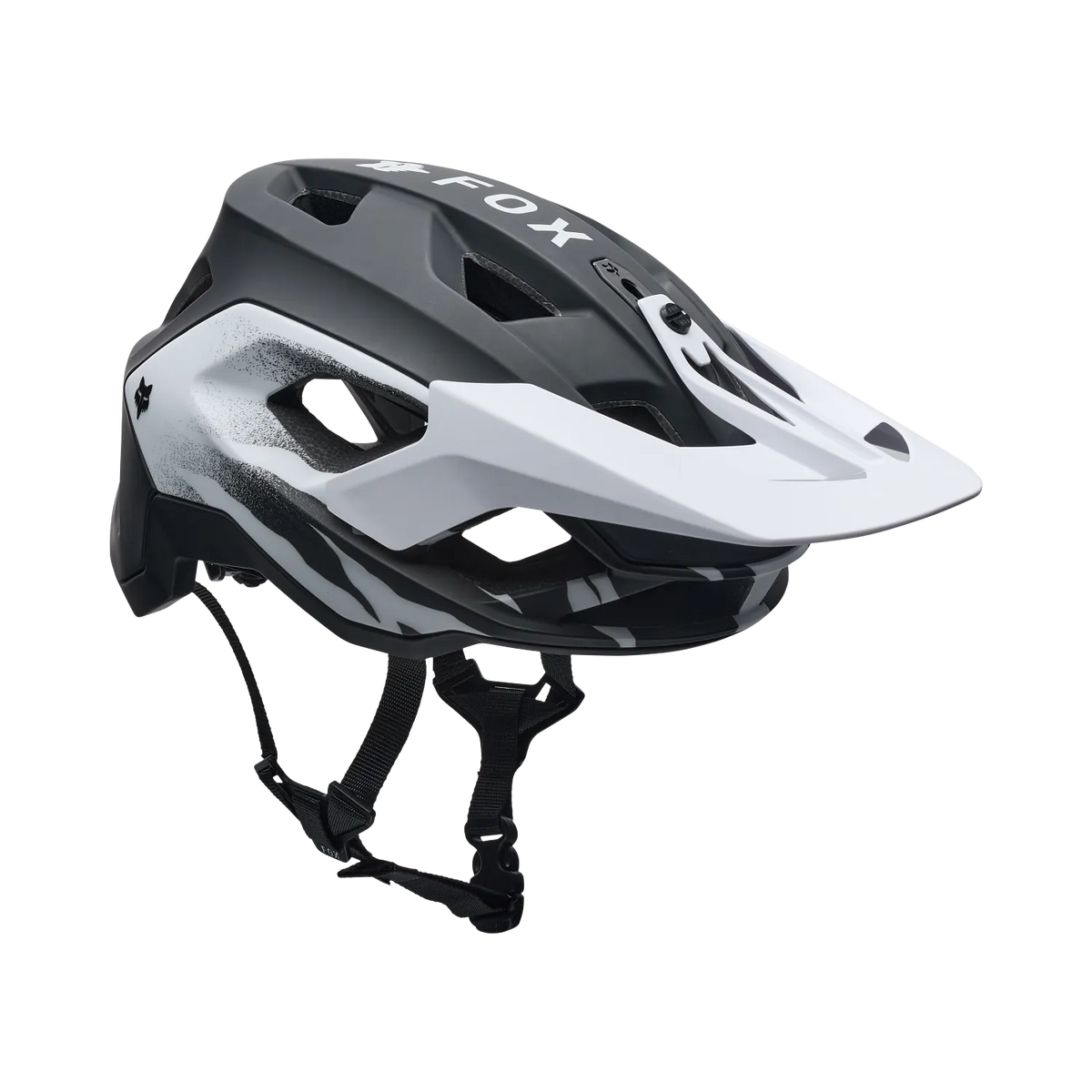 Casco MTB FOX SPEEDFRAME MIPS CHARGE Junior Negro/Blanco