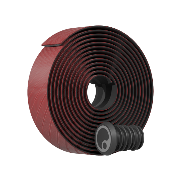 Cinta de manillar ERGON BT Allroad roja Merlot: vista 2