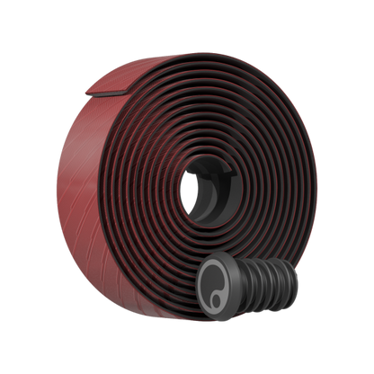 Cinta de manillar ERGON BT Allroad roja Merlot: vista 2