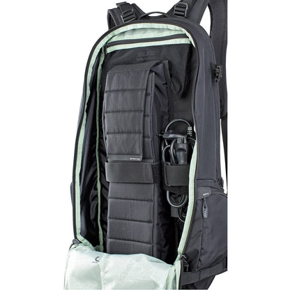 Mochila con Soporte Dorsal EVOC TRAIL E-RIDE 20L Negro