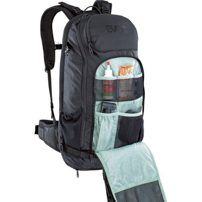 Mochila con Soporte Dorsal EVOC TRAIL E-RIDE 20L Negro