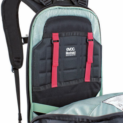 Mochila con Soporte Dorsal EVOC TRAIL E-RIDE 20L Negro