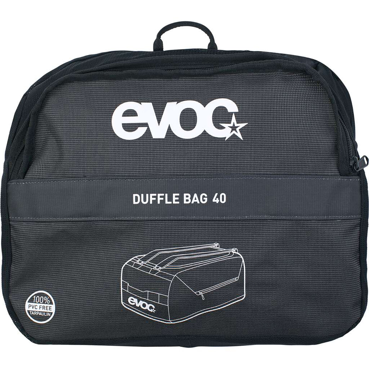 EVOC DUFFLE Bolsa de viaje 40 L Negro