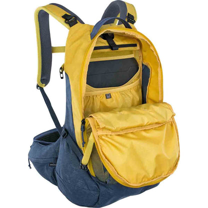 Mochila con Dorsal EVOC TRAIL PRO 26L Amarillo/Azul