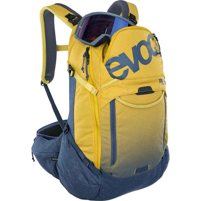 Mochila con Dorsal EVOC TRAIL PRO 26L Amarillo/Azul