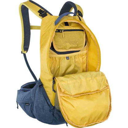 Mochila con Respaldo EVOC TRAIL PRO 16L Amarillo/Azul