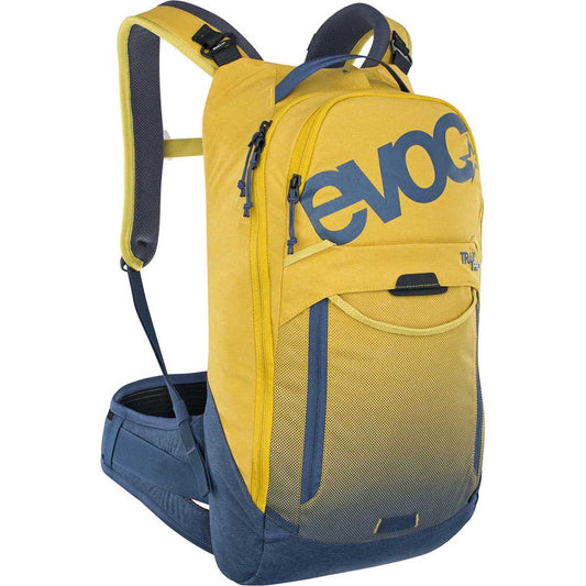 Sac à Dos avec Dorsale EVOC TRAIL PRO 10L Jaune/Bleu