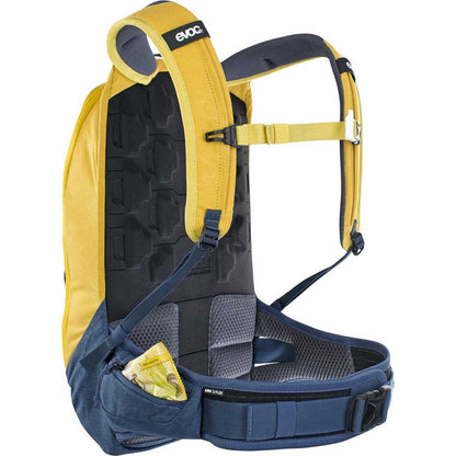 Mochila con Espaldera EVOC TRAIL PRO 10L Amarillo/Azul