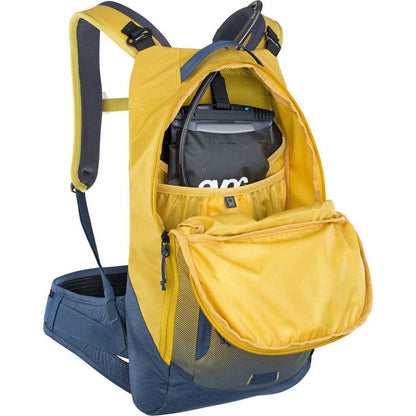 Mochila con Espaldera EVOC TRAIL PRO 10L Amarillo/Azul