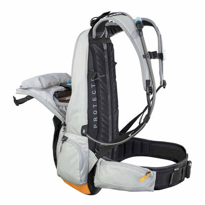 Mochila con Protección Dorsal EVOC FR ENDURO E-RIDE 16L Gris/Naranja