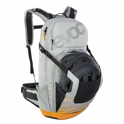 Mochila con Protección Dorsal EVOC FR ENDURO E-RIDE 16L Gris/Naranja