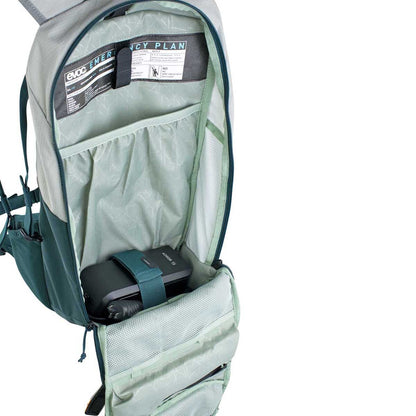 Mochila EVOC E-RIDE 12L Gris/Petrol