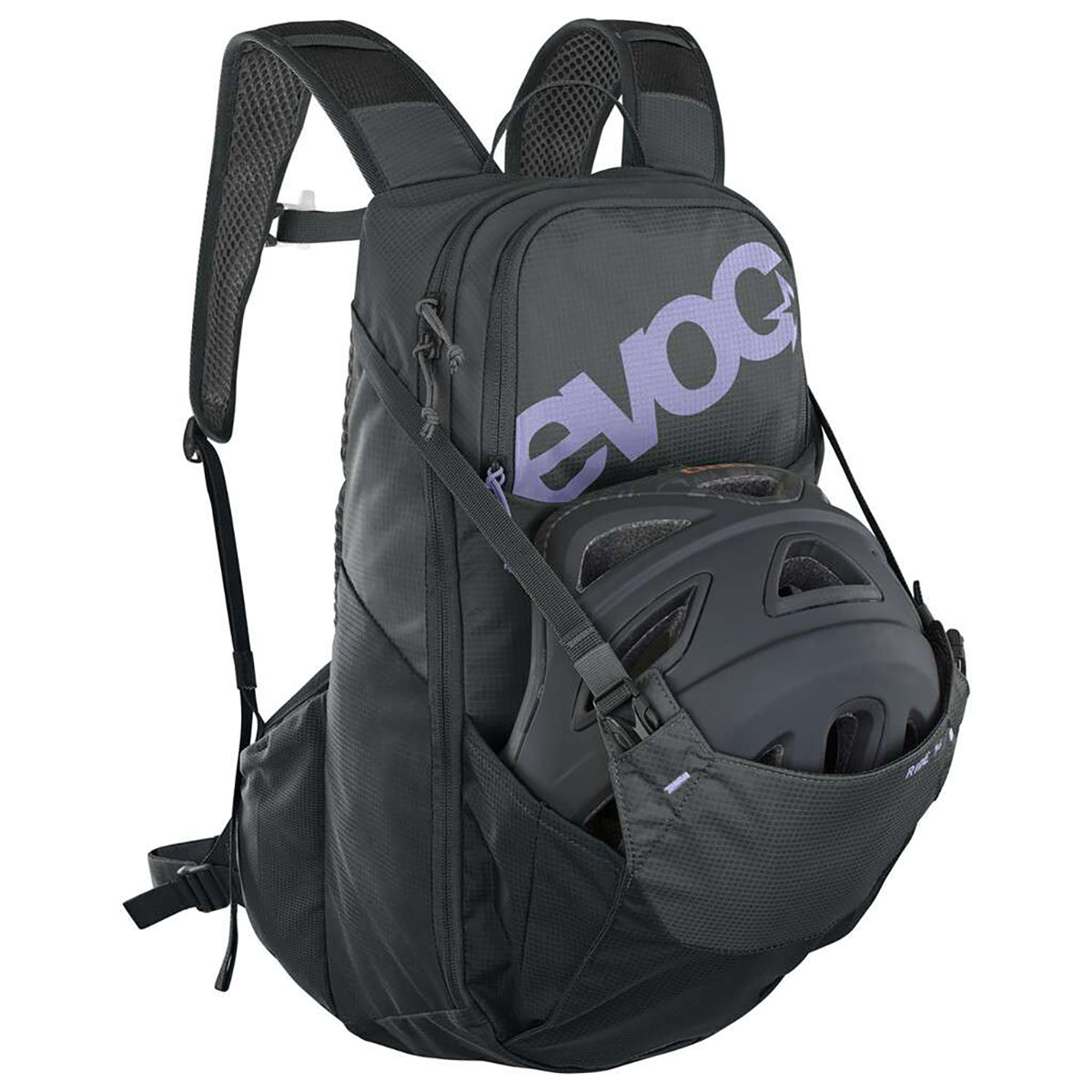 Mochila EVOC RIDE 16 Negro/Morado