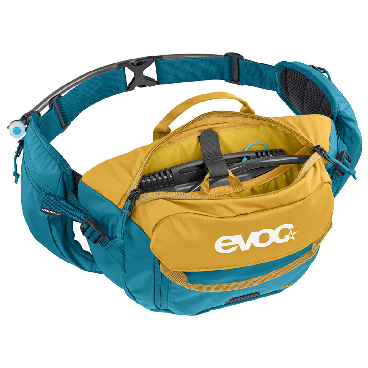 EVOC HIP PACK Bolsa Banana 3L Azul/Amarillo