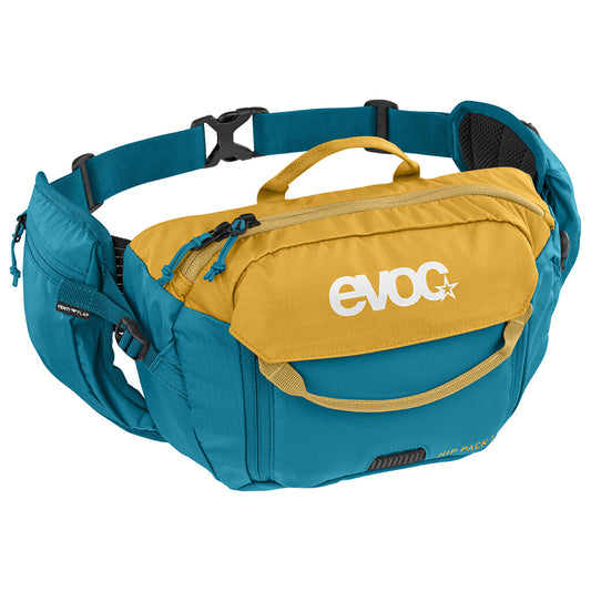 EVOC HIP PACK Bolsa Banana 3L Azul/Amarillo