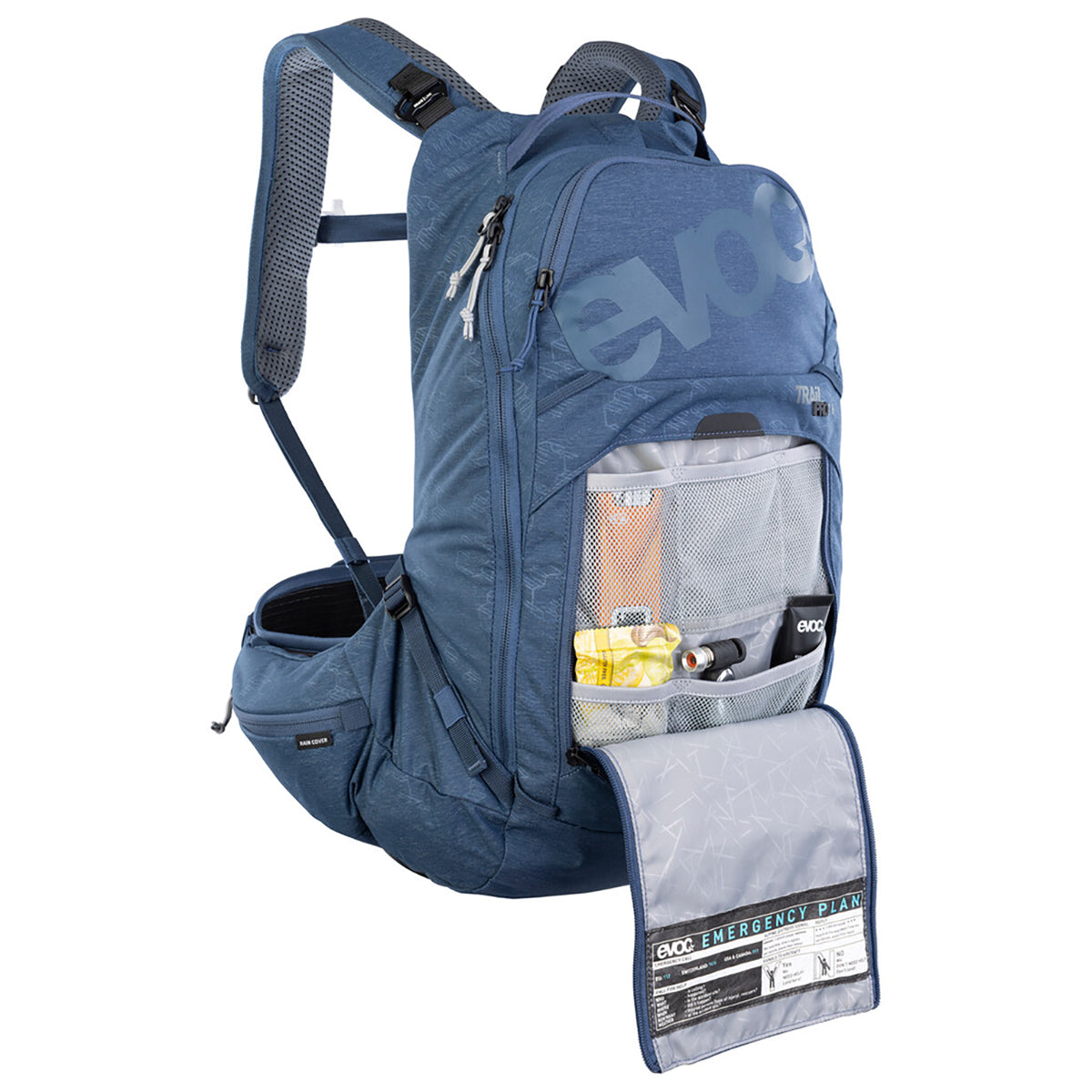 Mochila con Dorsal EVOC TRAIL PRO 16 Azul