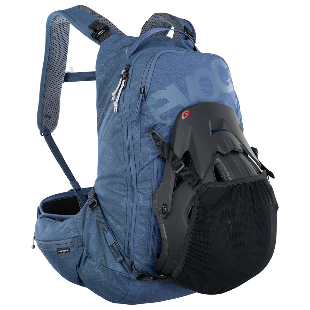 Mochila con Dorsal EVOC TRAIL PRO 16 Azul